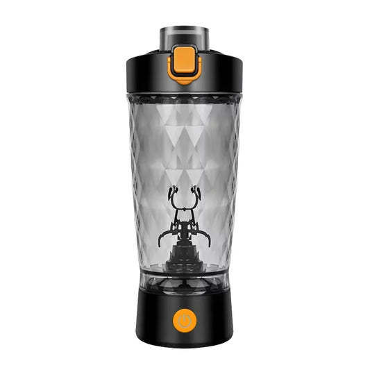 Fonwhy Custom Plastic USB Rechargeable Fitness Sports Protein Powder Whey Mixing Automatic Blender Cups Electric Shaker Bottle